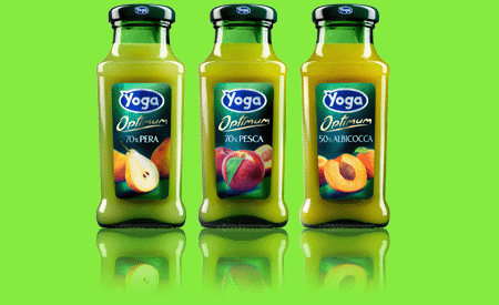 Yoga Bottiglia da 200 ml Ananas...