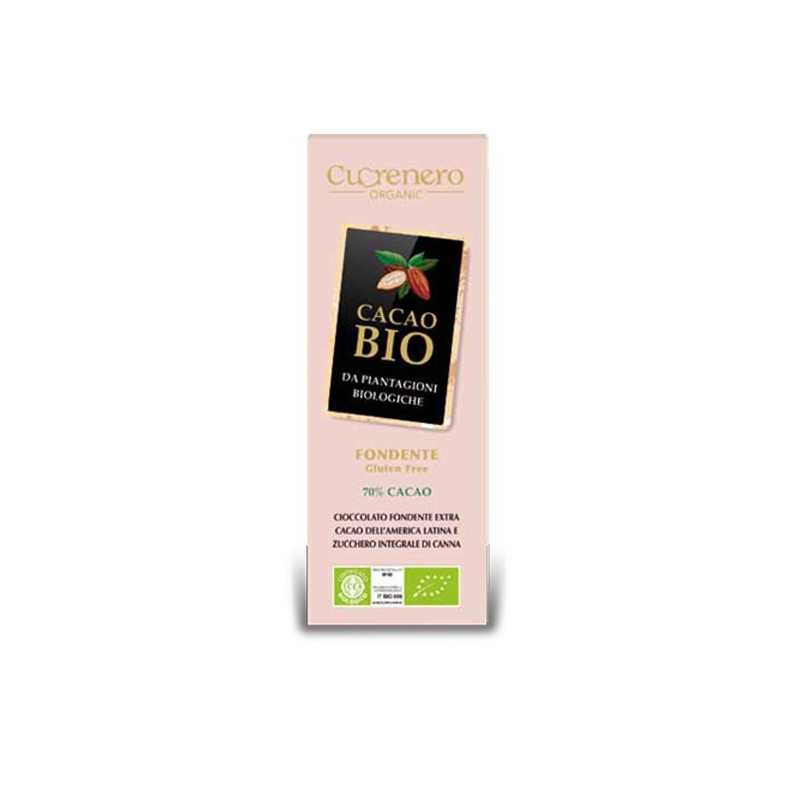 Cuorenero Cacao BIO Fondente al...