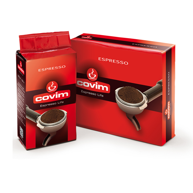 Covim Macinato Espresso Rosso...