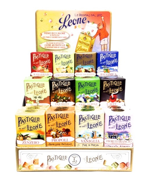 Pastiglie Leone Espositore Miste...