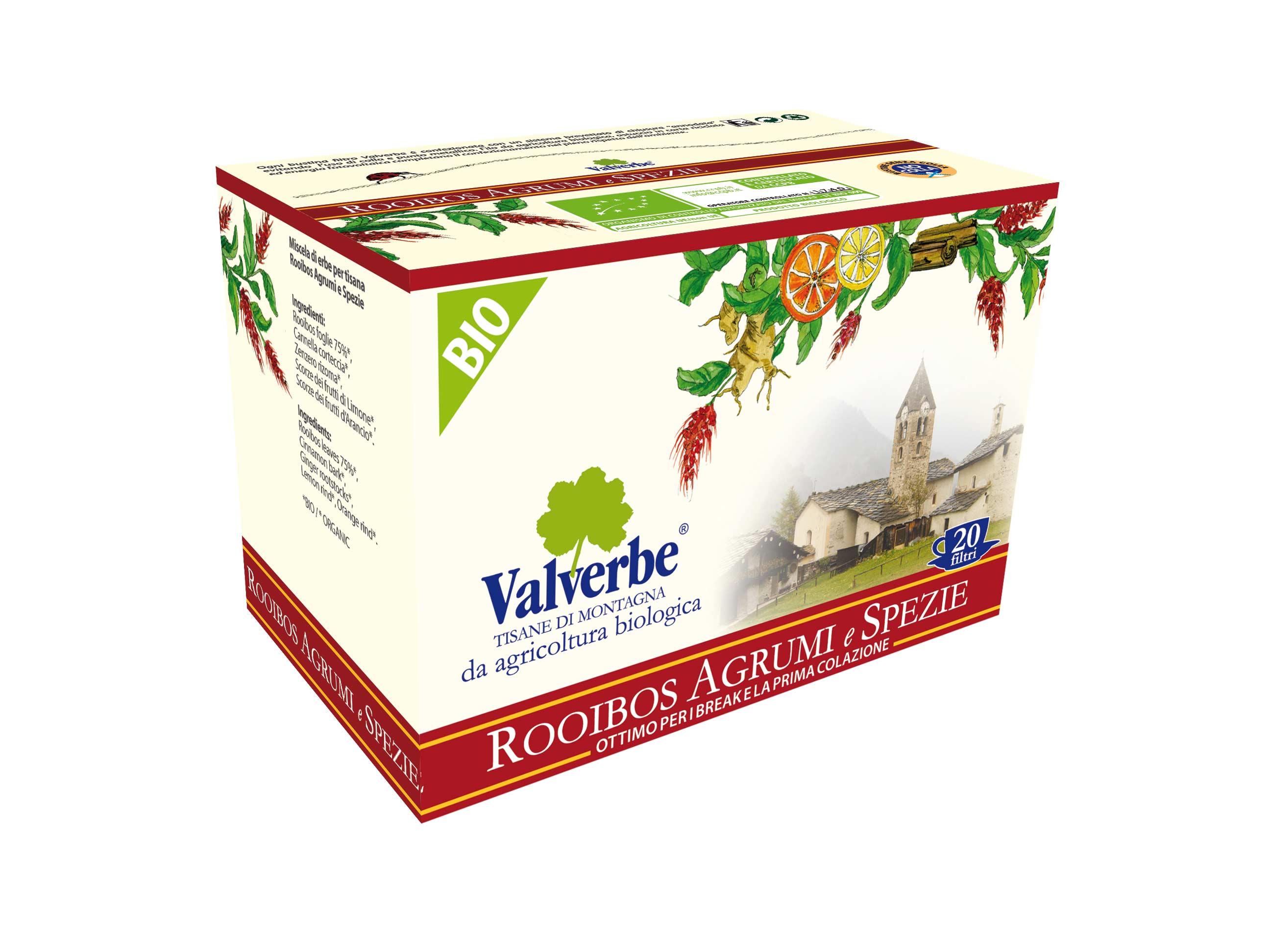 Valverbe Tisane Rooibos Agrumi...