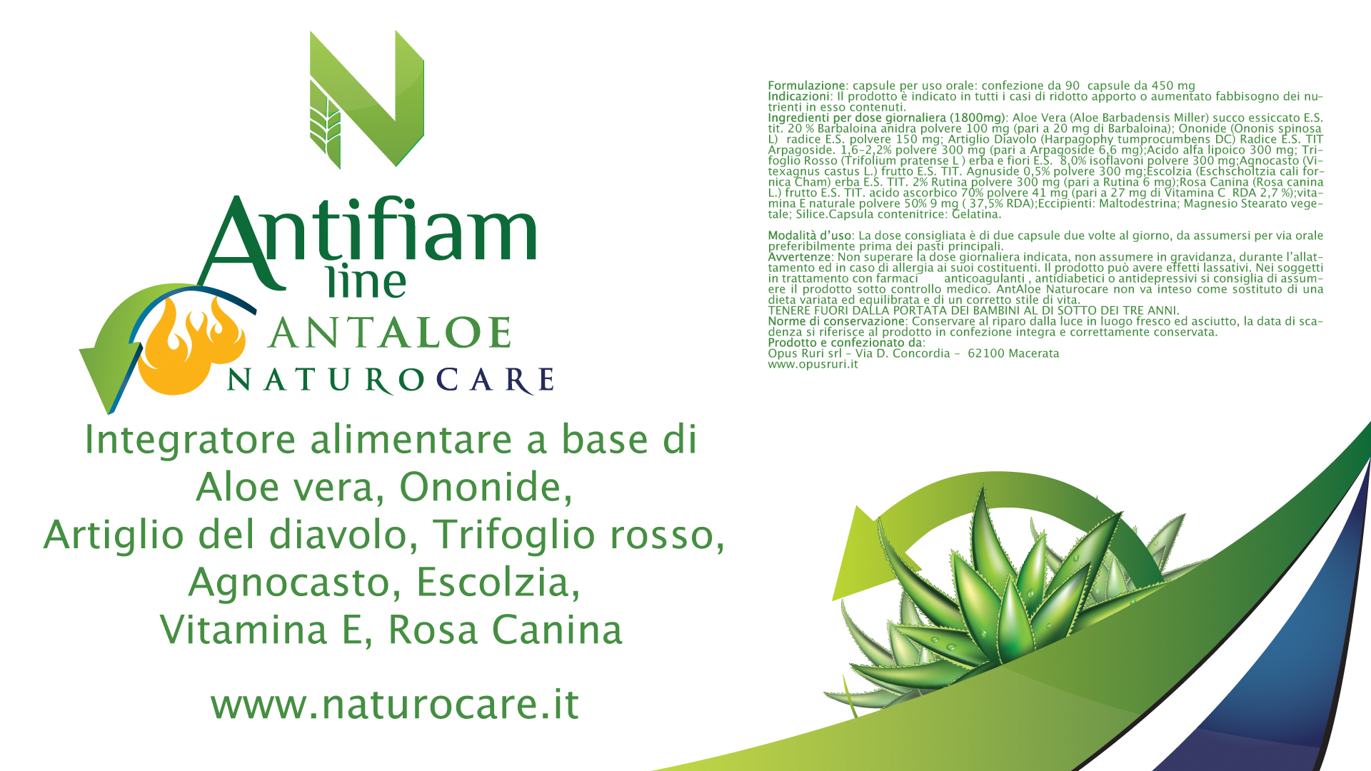 Antifiam - Integratore antaloe...