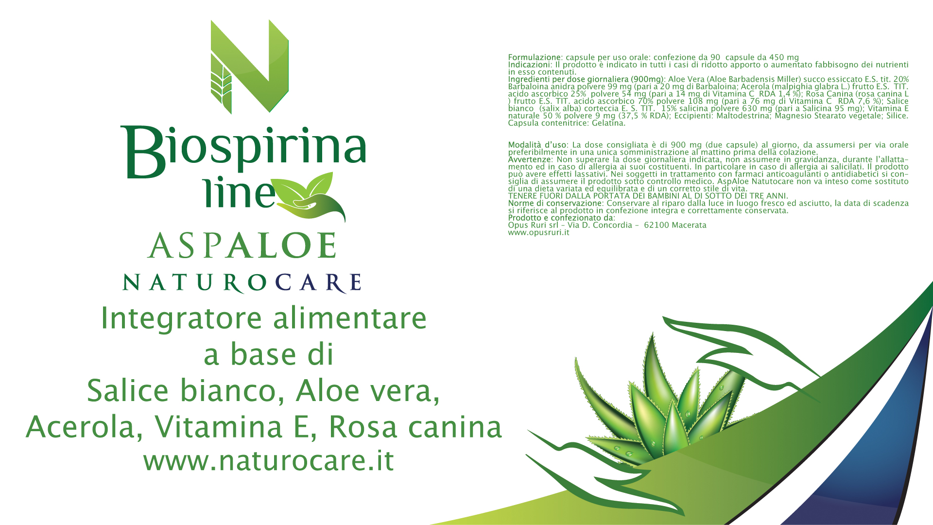 Biospirina - Integratore aspaloe...